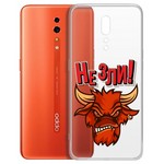 Чехол-накладка Krutoff Clear Case "Не Зли!" для OPPO Reno Z Чехол-накладка Krutoff Clear Case "Не Зли!" для OPPO Reno Z