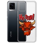 Чехол-накладка Krutoff Clear Case "Не Зли!" для Vivo V20 Чехол-накладка Krutoff Clear Case "Не Зли!" для Vivo V20