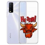Чехол-накладка Krutoff Clear Case "Не Зли!" для Vivo Y20 Чехол-накладка Krutoff Clear Case "Не Зли!" для Vivo Y20