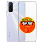 Чехол-накладка Krutoff Clear Case "Я Слежу за Тобой" для Vivo Y20 Чехол-накладка Krutoff Clear Case "Я Слежу за Тобой" для Vivo Y20
