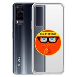 Чехол-накладка Krutoff Clear Case "Я Слежу за Тобой" для Vivo Y31 Чехол-накладка Krutoff Clear Case "Я Слежу за Тобой" для Vivo Y31