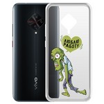 Чехол-накладка Krutoff Clear Case "Люблю Работу" для Vivo V17/S1 Pro/Y9S Чехол-накладка Krutoff Clear Case "Люблю Работу" для Vivo V17/S1 Pro/Y9S