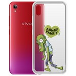Чехол-накладка Krutoff Clear Case "Люблю Работу" для Vivo Y91С Чехол-накладка Krutoff Clear Case "Люблю Работу" для Vivo Y91С