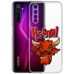Чехол-накладка Krutoff Clear Case "Не Зли!" для Realme 6 Чехол-накладка Krutoff Clear Case "Не Зли!" для Realme 6
