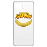 Чехол-накладка Krutoff Clear Case "Банан" для OPPO A93/RENO4 Lite/RENO 4F/F17 Pro Чехол-накладка Krutoff Clear Case "Банан" для OPPO A93/RENO4 Lite/RENO 4F/F17 Pro