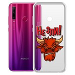 Чехол-накладка Krutoff Clear Case "Не Зли!" для Honor 10i Чехол-накладка Krutoff Clear Case "Не Зли!" для Honor 10i
