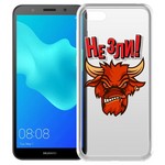 Чехол-накладка Krutoff Clear Case "Не Зли!" для Huawei Y5 Prime (2018)/Y5 Lite (2018)/Honor 7A Prime Чехол-накладка Krutoff Clear Case "Не Зли!" для Huawei Y5 Prime (2018)/Y5 Lite (2018)/Honor 7A Prime