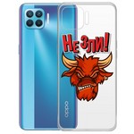 Чехол-накладка Krutoff Clear Case "Не Зли!" для OPPO A93/RENO4 Lite/RENO 4F/F17 Pro Чехол-накладка Krutoff Clear Case "Не Зли!" для OPPO A93/RENO4 Lite/RENO 4F/F17 Pro