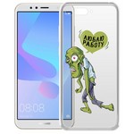 Чехол-накладка Krutoff Clear Case "Люблю Работу" для Huawei Y6 (2018) Чехол-накладка Krutoff Clear Case "Люблю Работу" для Huawei Y6 (2018)