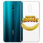 Чехол-накладка Krutoff Clear Case "Банан" для OPPO Reno Чехол-накладка Krutoff Clear Case "Банан" для OPPO Reno