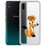 Чехол-накладка Krutoff Clear Case "Лиса" для Vivo Y1s Чехол-накладка Krutoff Clear Case "Лиса" для Vivo Y1s