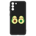 Чехол-накладка Krutoff Soft Case Авокадо Пара для Samsung Galaxy S21 (G991) черный Чехол-накладка Krutoff Soft Case Авокадо Пара для Samsung Galaxy S21 (G991) черный