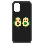 Чехол-накладка Krutoff Soft Case Авокадо Пара для Samsung Galaxy A03s (A037) черный Чехол-накладка Krutoff Soft Case Авокадо Пара для Samsung Galaxy A03s (A037) черный