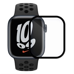 Стекло защитное гибридное Krutoff для Apple Watch 7/8 (41mm)