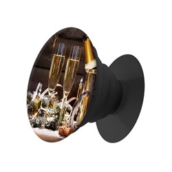 {{photo.Alt || photo.Description || 'Пластмассовый держатель Krutoff для телефона Попсокет Новый Год - Игристое'}}