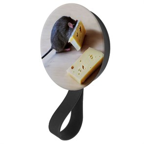 {{photo.Alt || photo.Description || 'Кольцо-держатель с зеркалом Krutoff для телефона Мышь и сыр'}}