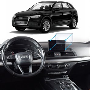 {{photo.Alt || photo.Description || 'Защитное гибридное стекло Krutoff для экрана мультимедии Audi Q5 II FY 2017 - 2020'}}