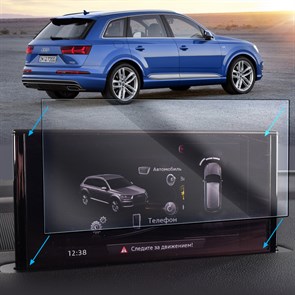 {{photo.Alt || photo.Description || 'Защитное гибридное стекло Krutoff для экрана мультимедии Audi Q7 2015 - 2019'}}