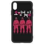 Чехол-накладка Krutoff Soft Case Игра в кальмара-Персонал для Apple iPhone X/ Xs черный Чехол-накладка Krutoff Soft Case Игра в кальмара-Персонал для Apple iPhone X/ Xs черный