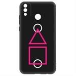Чехол-накладка Krutoff Soft Case Игра в кальмара-Схема для Honor 9X Lite черный Чехол-накладка Krutoff Soft Case Игра в кальмара-Схема для Honor 9X Lite черный