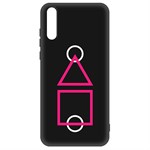 Чехол-накладка Krutoff Soft Case Игра в кальмара-Схема для Huawei Y8p/ Honor 30i черный Чехол-накладка Krutoff Soft Case Игра в кальмара-Схема для Huawei Y8p/ Honor 30i черный