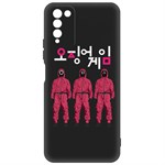 Чехол-накладка Krutoff Soft Case Игра в кальмара-Персонал для Honor10X Lite черный Чехол-накладка Krutoff Soft Case Игра в кальмара-Персонал для Honor10X Lite черный