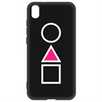 Чехол-накладка Krutoff Soft Case Игра в кальмара-Символы для Xiaomi Redmi 7A черный Чехол-накладка Krutoff Soft Case Игра в кальмара-Символы для Xiaomi Redmi 7A черный