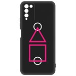 Чехол-накладка Krutoff Soft Case Игра в кальмара-Схема для Honor10X Lite черный Чехол-накладка Krutoff Soft Case Игра в кальмара-Схема для Honor10X Lite черный