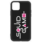 Чехол-накладка Krutoff Soft Case Игра в кальмара-Лого для Apple iPhone 11 Pro черный Чехол-накладка Krutoff Soft Case Игра в кальмара-Лого для Apple iPhone 11 Pro черный