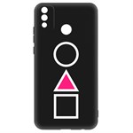 Чехол-накладка Krutoff Soft Case Игра в кальмара-Символы для Honor 9X Lite черный Чехол-накладка Krutoff Soft Case Игра в кальмара-Символы для Honor 9X Lite черный