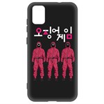 Чехол-накладка Krutoff Soft Case Игра в кальмара-Персонал для ZTE Blade A31 черный Чехол-накладка Krutoff Soft Case Игра в кальмара-Персонал для ZTE Blade A31 черный
