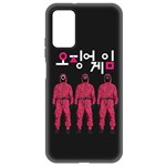 Чехол-накладка Krutoff Soft Case Игра в кальмара-Персонал для Xiaomi Redmi 9t черный Чехол-накладка Krutoff Soft Case Игра в кальмара-Персонал для Xiaomi Redmi 9t черный