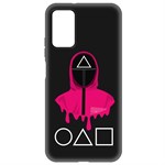 Чехол-накладка Krutoff Soft Case Игра в кальмара-Солдат для Xiaomi Redmi 9t черный Чехол-накладка Krutoff Soft Case Игра в кальмара-Солдат для Xiaomi Redmi 9t черный