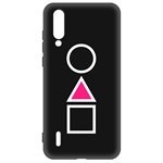 Чехол-накладка Krutoff Soft Case Игра в кальмара-Символы для Xiaomi Mi 9 Lite черный Чехол-накладка Krutoff Soft Case Игра в кальмара-Символы для Xiaomi Mi 9 Lite черный
