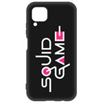 Чехол-накладка Krutoff Soft Case Игра в кальмара-Лого для Huawei P40 Lite черный Чехол-накладка Krutoff Soft Case Игра в кальмара-Лого для Huawei P40 Lite черный