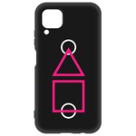 Чехол-накладка Krutoff Soft Case Игра в кальмара-Схема для Huawei P40 Lite черный Чехол-накладка Krutoff Soft Case Игра в кальмара-Схема для Huawei P40 Lite черный