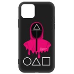 Чехол-накладка Krutoff Soft Case Игра в кальмара-Солдат для Apple iPhone 11 Pro черный Чехол-накладка Krutoff Soft Case Игра в кальмара-Солдат для Apple iPhone 11 Pro черный
