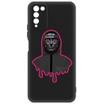 Чехол-накладка Krutoff Soft Case Игра в кальмара-Ведущий для Honor10X Lite черный Чехол-накладка Krutoff Soft Case Игра в кальмара-Ведущий для Honor10X Lite черный