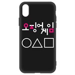 Чехол-накладка Krutoff Soft Case Игра в кальмара-Начало для Apple iPhone X/ Xs черный Чехол-накладка Krutoff Soft Case Игра в кальмара-Начало для Apple iPhone X/ Xs черный