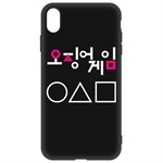 Чехол-накладка Krutoff Soft Case Игра в кальмара-Начало для Apple iPhone Xs Max черный Чехол-накладка Krutoff Soft Case Игра в кальмара-Начало для Apple iPhone Xs Max черный