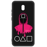 Чехол-накладка Krutoff Soft Case Игра в кальмара-Начальник для Xiaomi Redmi 8A черный Чехол-накладка Krutoff Soft Case Игра в кальмара-Начальник для Xiaomi Redmi 8A черный