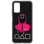 Чехол-накладка Krutoff Soft Case Игра в кальмара-Начальник для Xiaomi Redmi 9t черный Чехол-накладка Krutoff Soft Case Игра в кальмара-Начальник для Xiaomi Redmi 9t черный