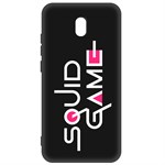 Чехол-накладка Krutoff Soft Case Игра в кальмара-Лого для Xiaomi Redmi 8A черный Чехол-накладка Krutoff Soft Case Игра в кальмара-Лого для Xiaomi Redmi 8A черный
