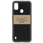Чехол-накладка Krutoff Soft Case Игра в кальмара-Приглашение для ZTE Blade A51 черный Чехол-накладка Krutoff Soft Case Игра в кальмара-Приглашение для ZTE Blade A51 черный