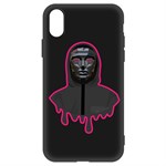 Чехол-накладка Krutoff Soft Case Игра в кальмара-Ведущий для Apple iPhone X/ Xs черный Чехол-накладка Krutoff Soft Case Игра в кальмара-Ведущий для Apple iPhone X/ Xs черный
