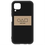 Чехол-накладка Krutoff Soft Case Игра в кальмара-Приглашение для Huawei P40 Lite черный Чехол-накладка Krutoff Soft Case Игра в кальмара-Приглашение для Huawei P40 Lite черный