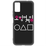 Чехол-накладка Krutoff Soft Case Игра в кальмара-Начало для ZTE Blade A71 черный Чехол-накладка Krutoff Soft Case Игра в кальмара-Начало для ZTE Blade A71 черный
