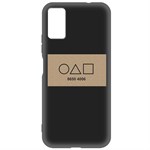 Чехол-накладка Krutoff Soft Case Игра в кальмара-Приглашение для ZTE Blade A71 черный Чехол-накладка Krutoff Soft Case Игра в кальмара-Приглашение для ZTE Blade A71 черный