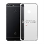Чехол-накладка Krutoff Clear Case Праздничная формула для Huawei P Smart Чехол-накладка Krutoff Clear Case Праздничная формула для Huawei P Smart
