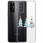 Чехол-накладка Krutoff Clear Case Новоёлка для Honor 30 Чехол-накладка Krutoff Clear Case Новоёлка для Honor 30